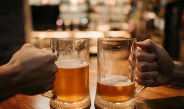 Serving beer