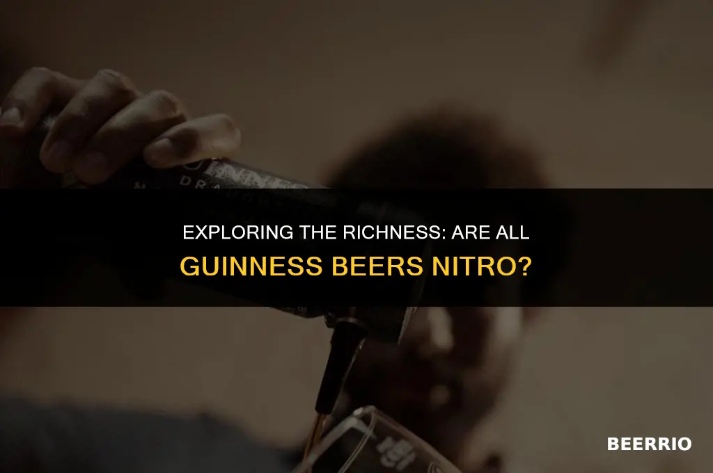 are all guinness nitro beers