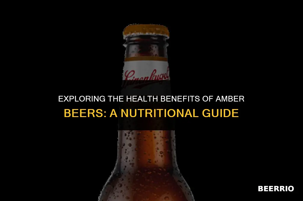 are amber beers healthier