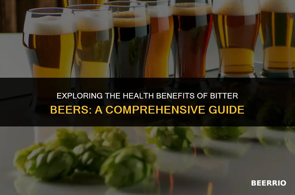 are bitter beers healthier