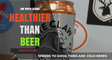 Exploring Healthier Alternatives: White Claws vs. Beer