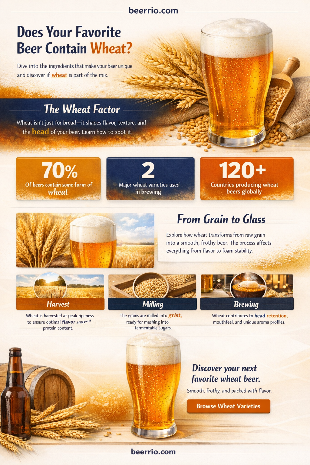 does beer have wheat