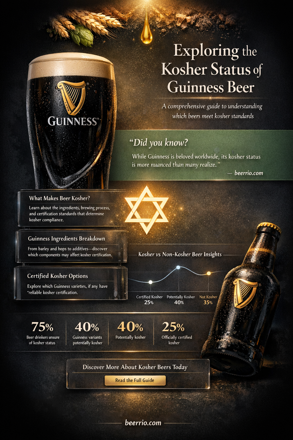 is guinness beer kosher