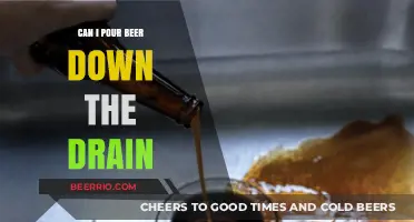 The Great Debate: Is It Okay to Pour Beer Down the Drain?