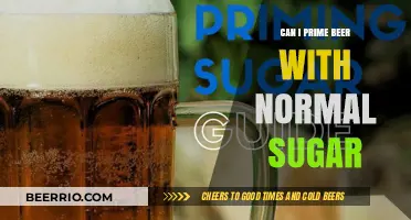 Exploring the Effects of Using Regular Sugar for Priming Beer