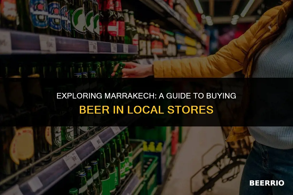 can i purchase beer in marrakech stores