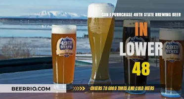 Exploring the Availability of 49th State Brewing Beer in the Lower 48