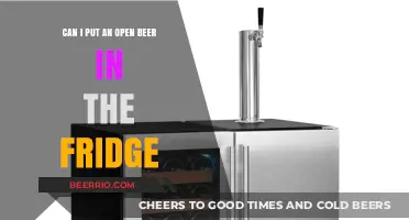 Chill or Not to Chill: The Open Beer Dilemma