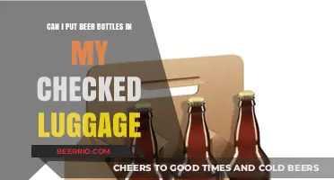 Traveling with Brews: The Do's and Don'ts of Packing Beer Bottles in Checked Luggage