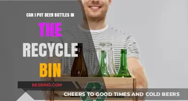 Eco-Friendly Disposal: Can Beer Bottles Go in the Recycle Bin?