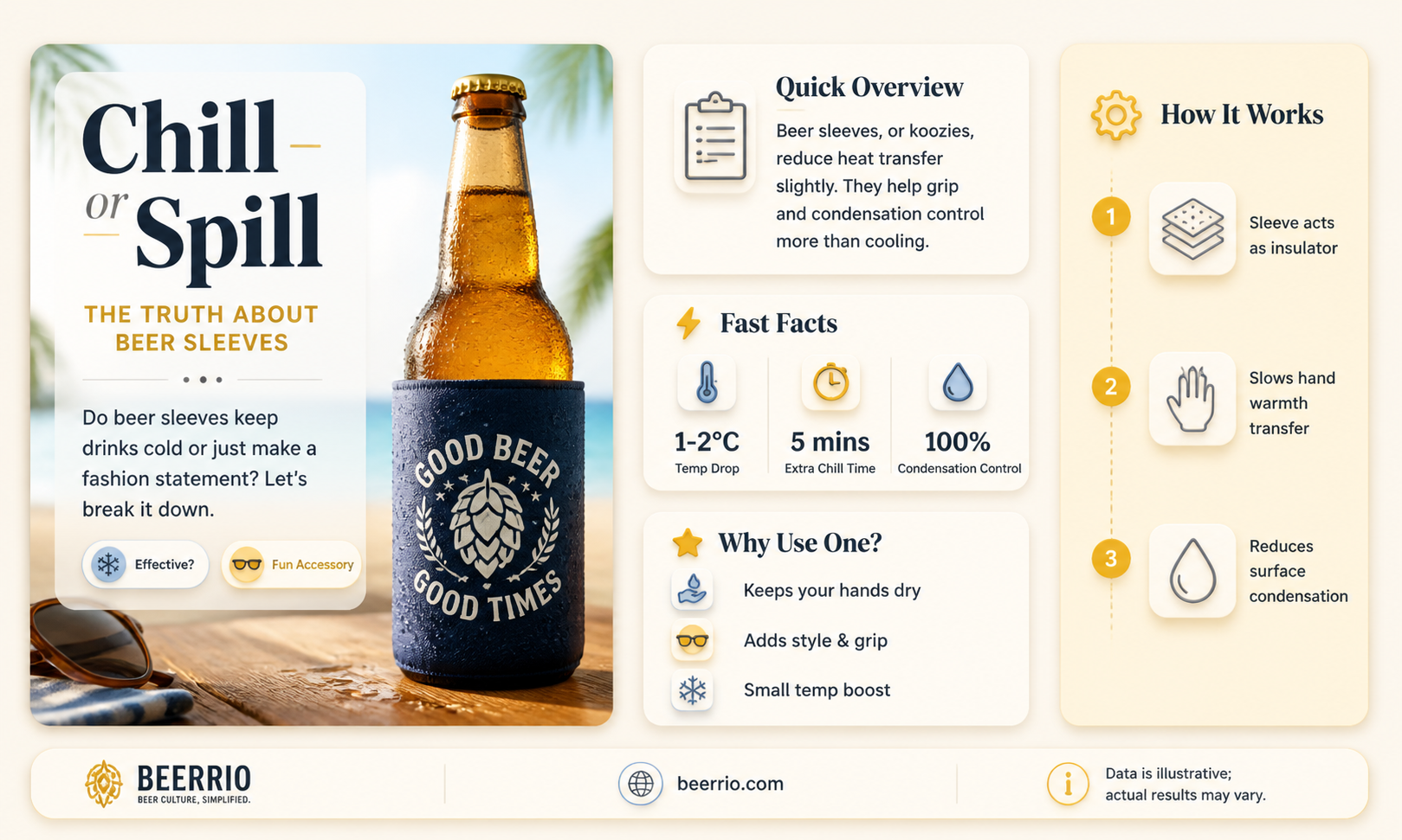 do beer sleeves work