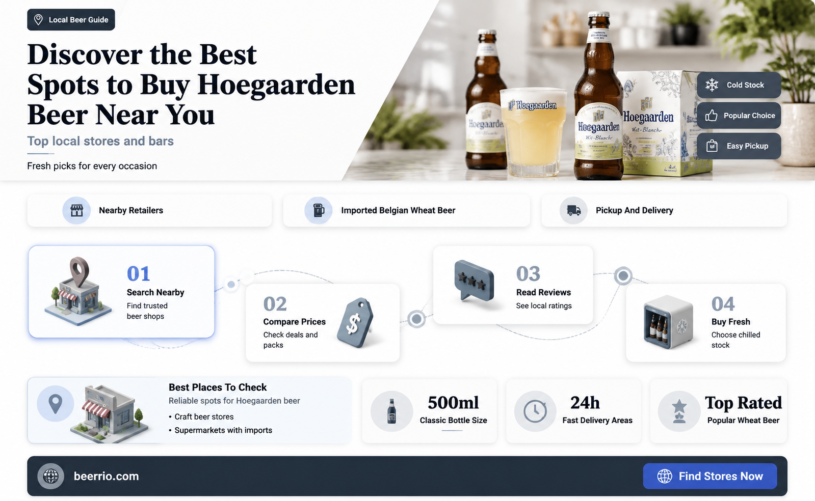 where to buy hoegaarden beer