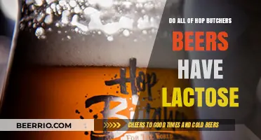 Exploring Hop Butcher's Brews: Lactose Presence Uncovered