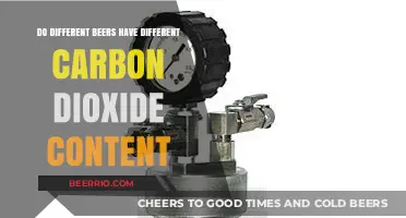 Exploring the Fizzy World: Carbon Dioxide Content in Various Beers