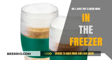 Chill Your Brew: The Ultimate Guide to Freezing Beer Mugs