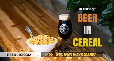Exploring the Unusual: Beer in Cereal - A Surprising Trend?