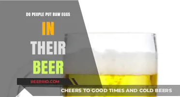 Cracking the Myth: Raw Eggs in Beer - A Surprising Truth