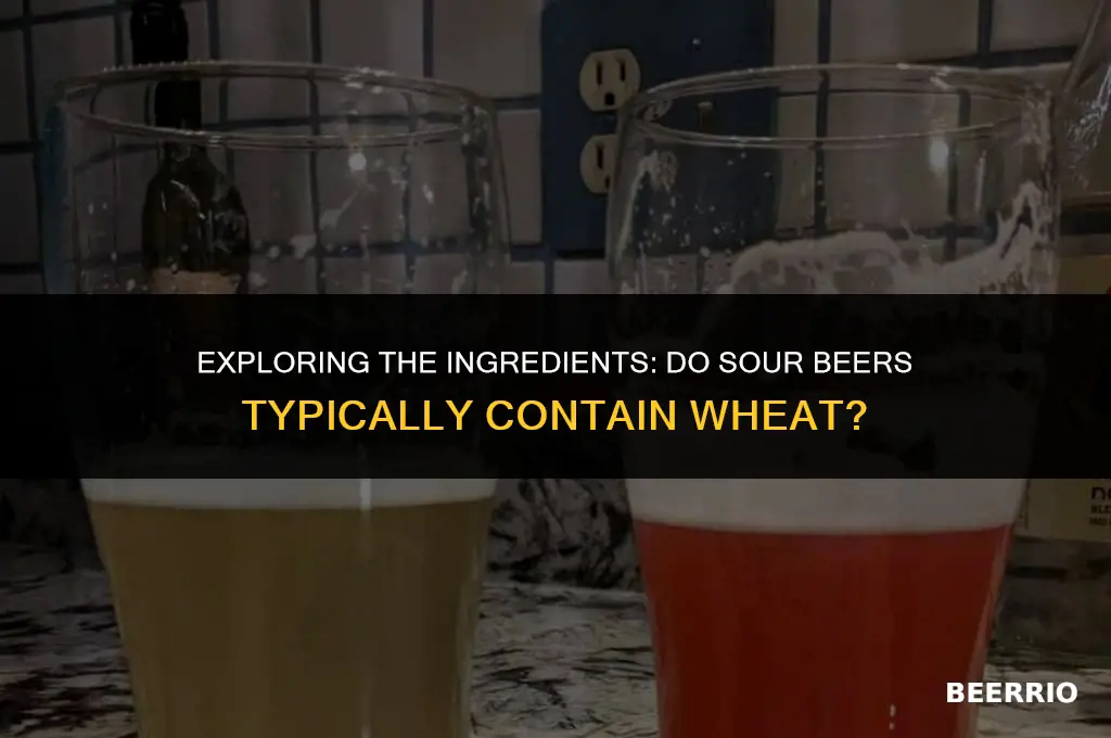 do sour beers contain wheat
