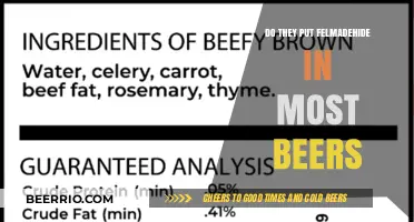 Unveiling the Truth: Is Felmadehide a Common Beer Ingredient?