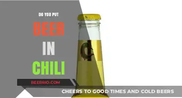 The Great Debate: Does Beer Belong in Chili?