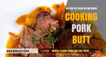 Enhancing Flavor: The Art of Cooking Pork Butt with Beer