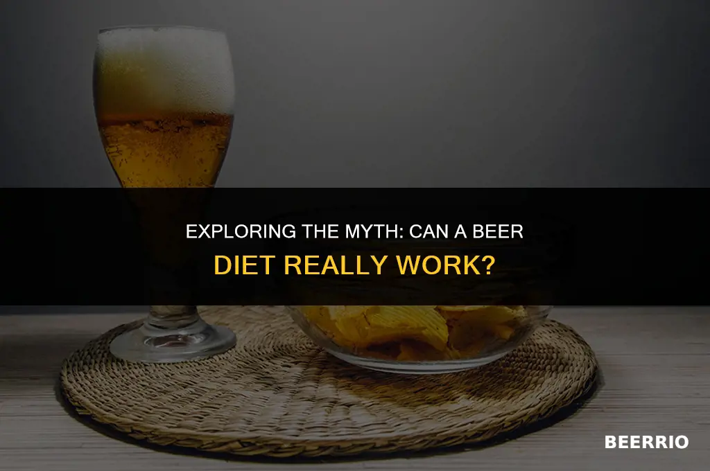does a beer diet work