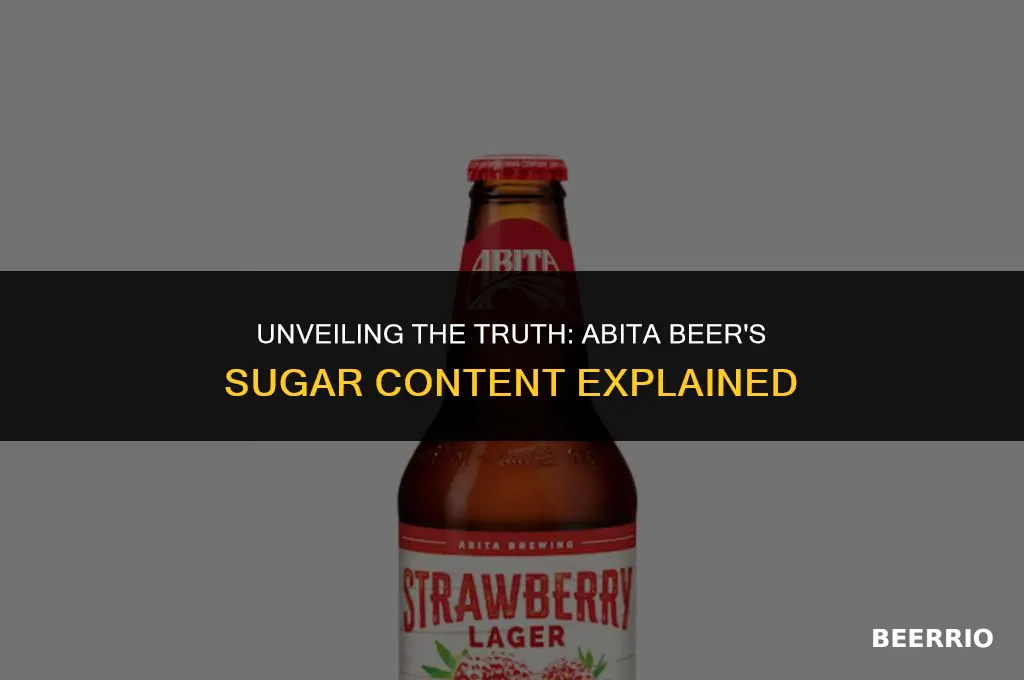 does abita beer contain sugar