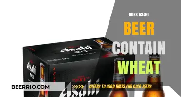 Exploring Asahi Beer: Ingredients and Allergen Information