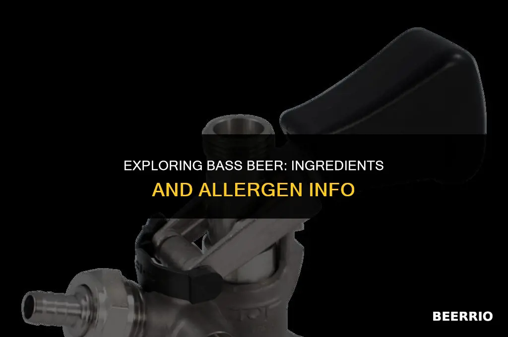does bass beer have wheat
