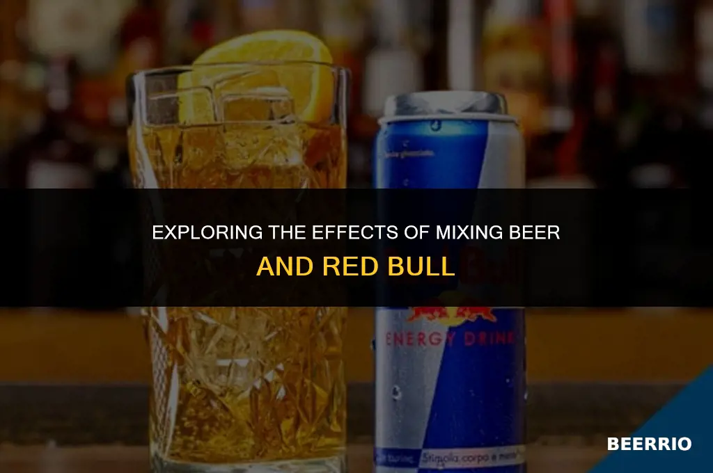 does beer and redbull work