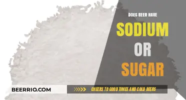 Unveiling the Truth: Beer's Sodium and Sugar Content Explained