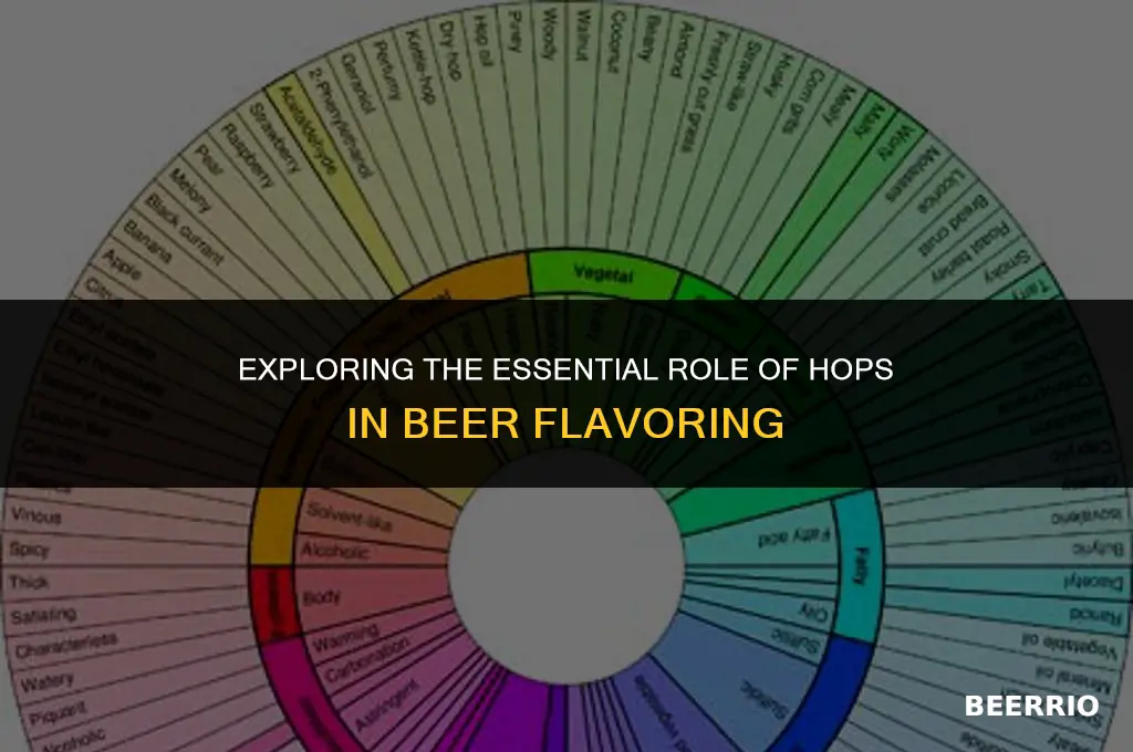 does beer have to be flsvored with hops