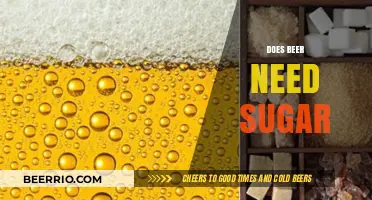 The Sweet Debate: Does Beer Really Need Sugar?