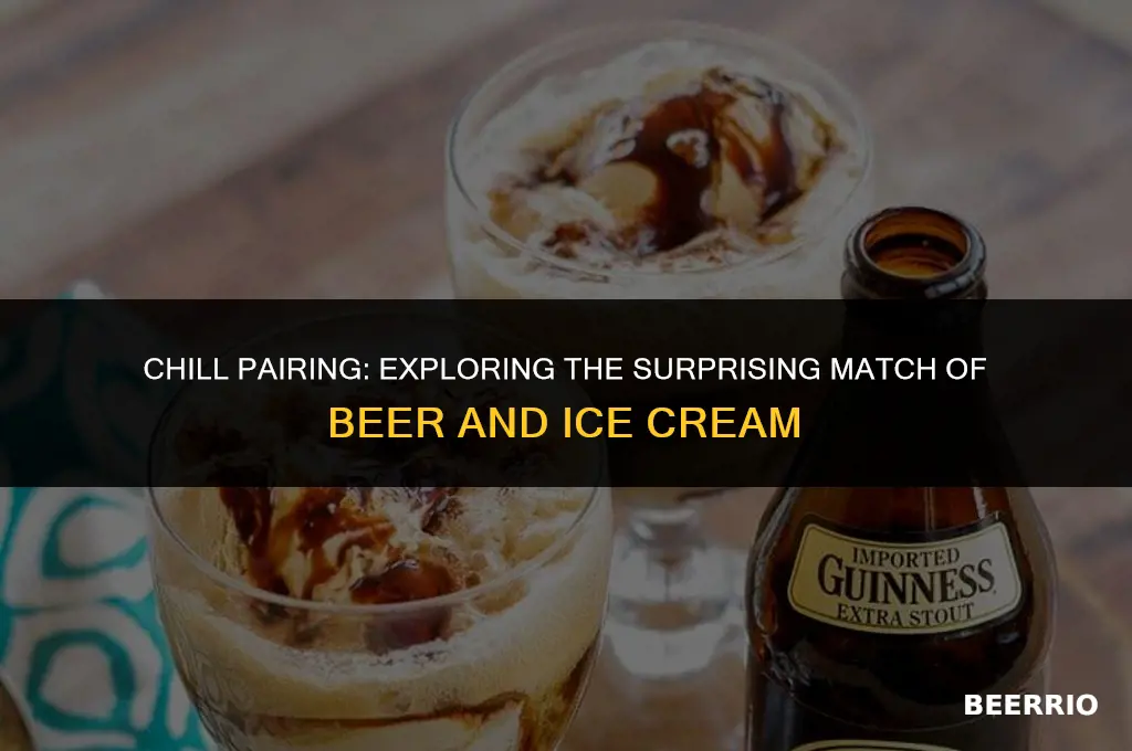 does beer work with ice cream