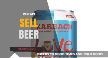 Love's Influence on Beer Sales: A Fascinating Exploration