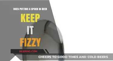 The Fizzy Truth: Does a Spoon Really Keep Your Beer Bubbly?