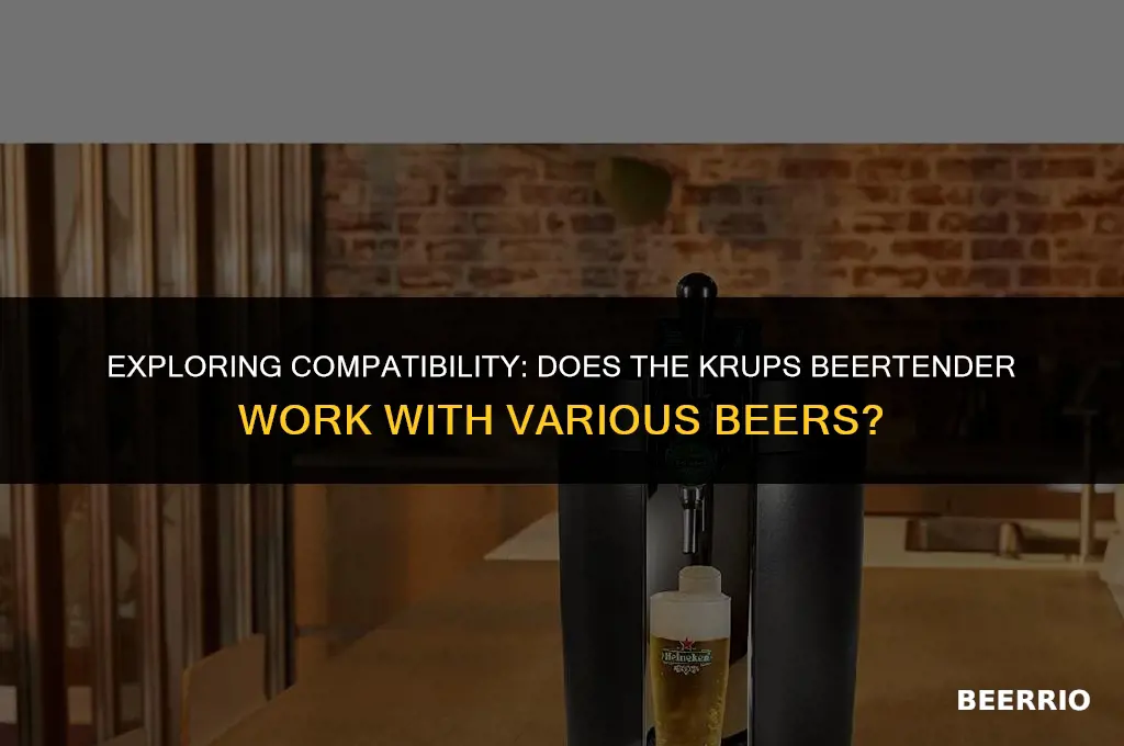 does the krups beertender work with other beers