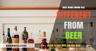 Exploring the Unique Sensations: Vodka vs. Beer Intoxication