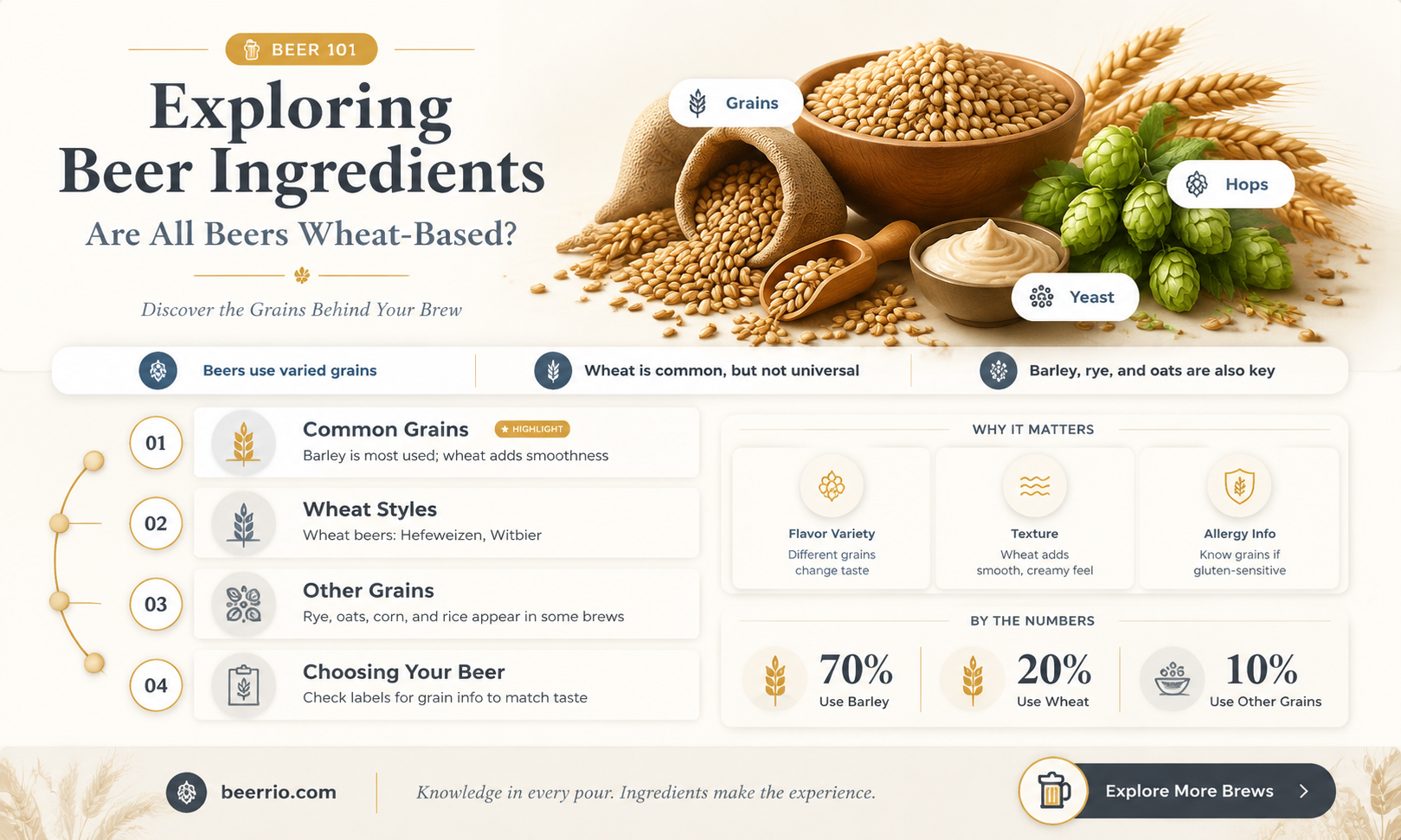 are all beers wheat based