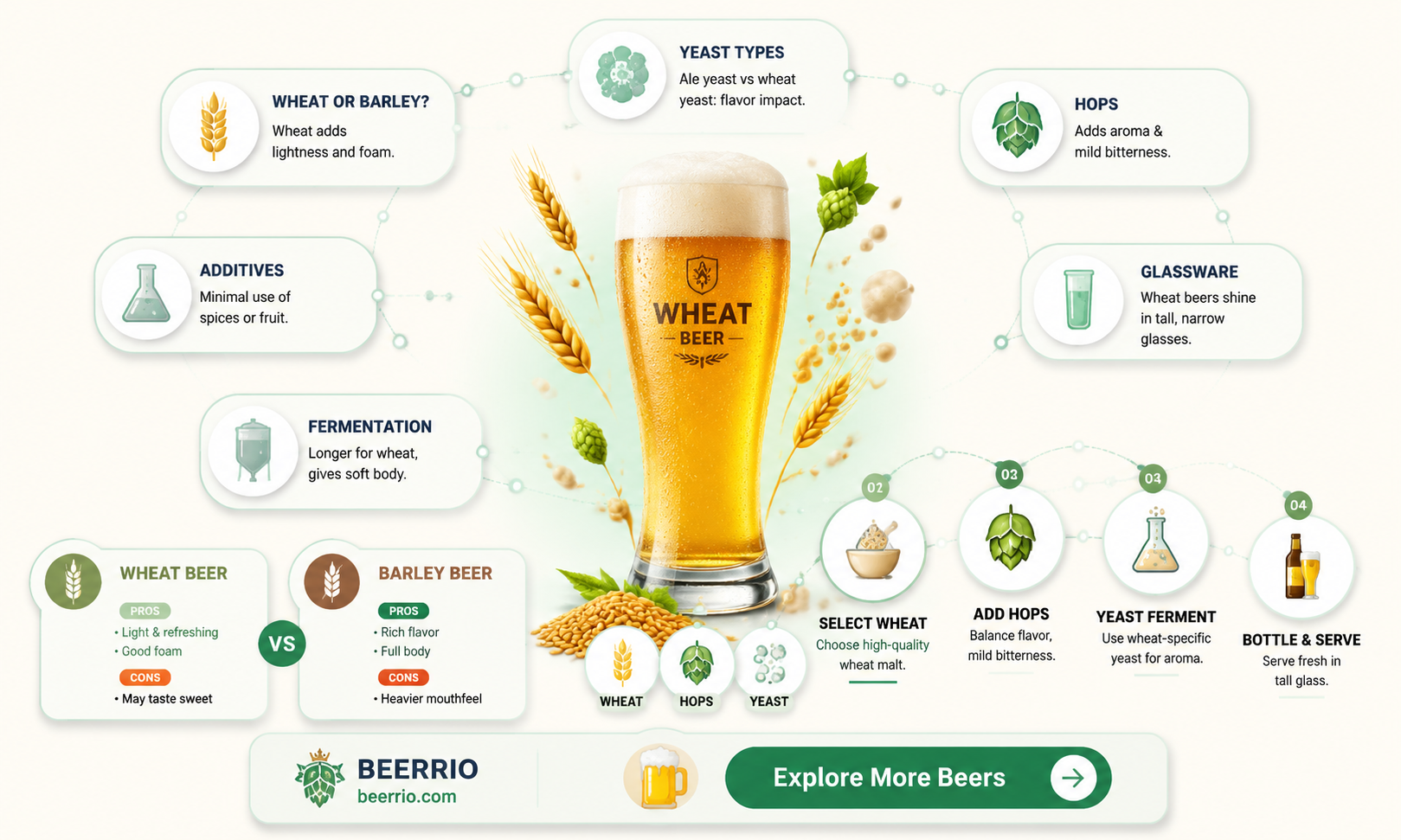 are all beers wheat