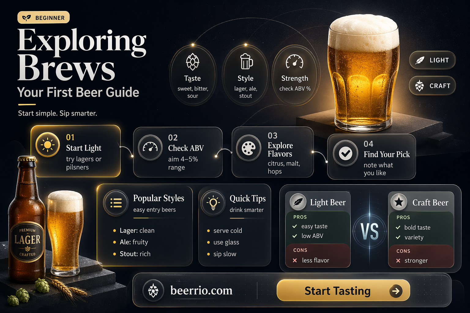 what beer should i get for my first time