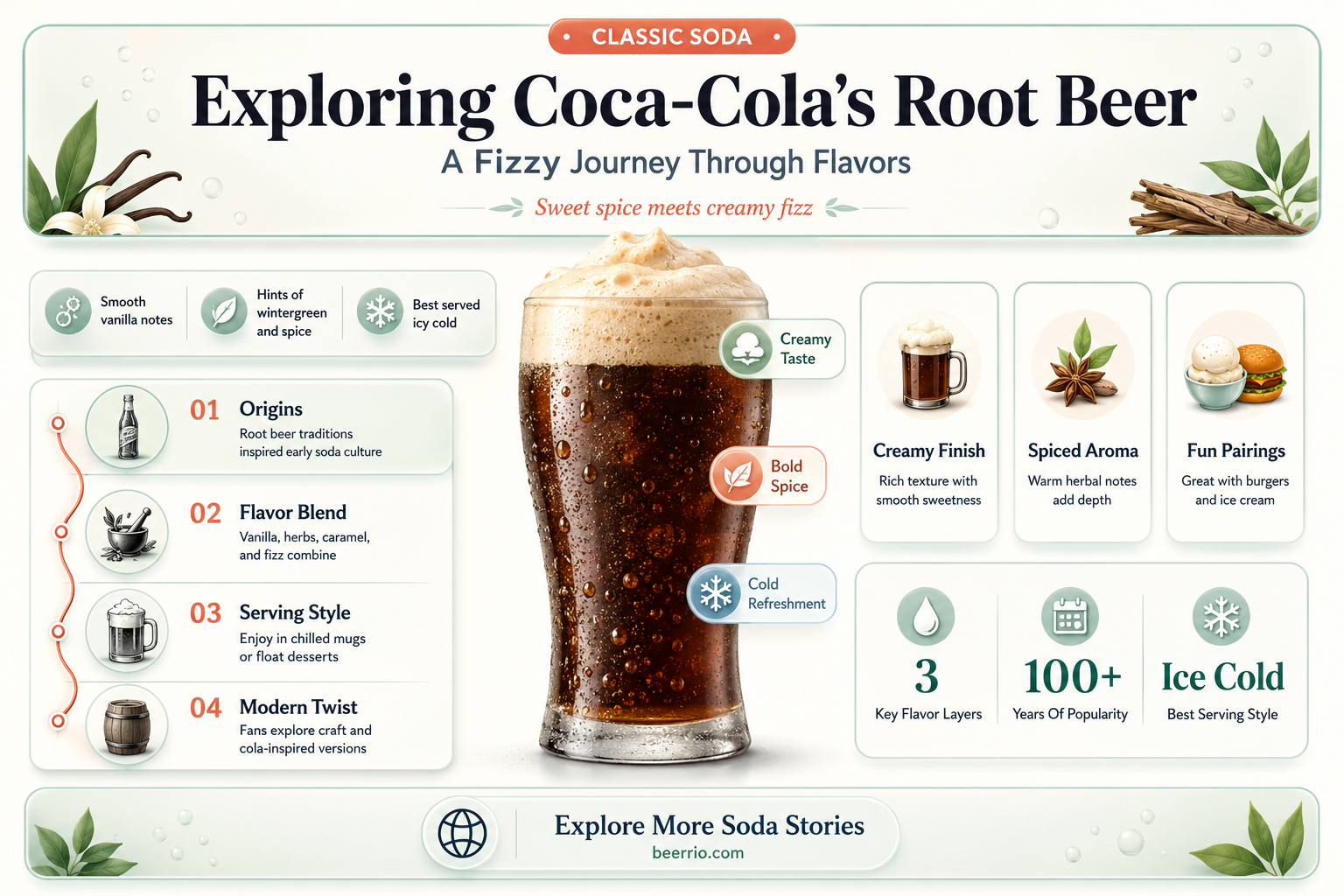 what root beer is made by coca cola