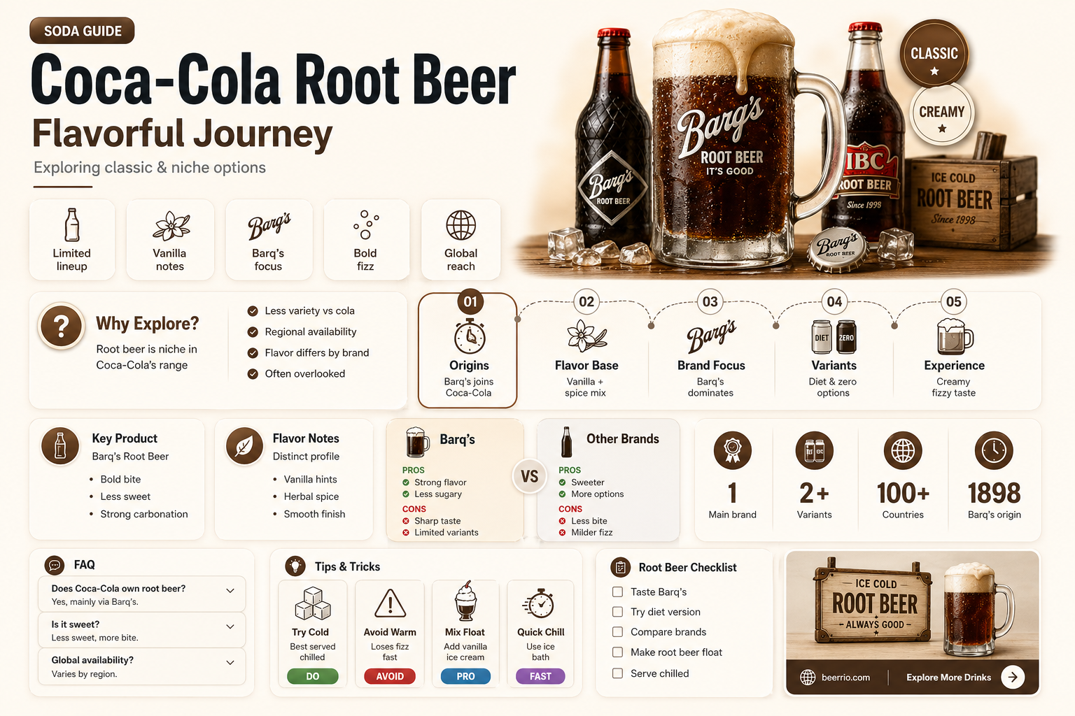 what root beer does coke brand have