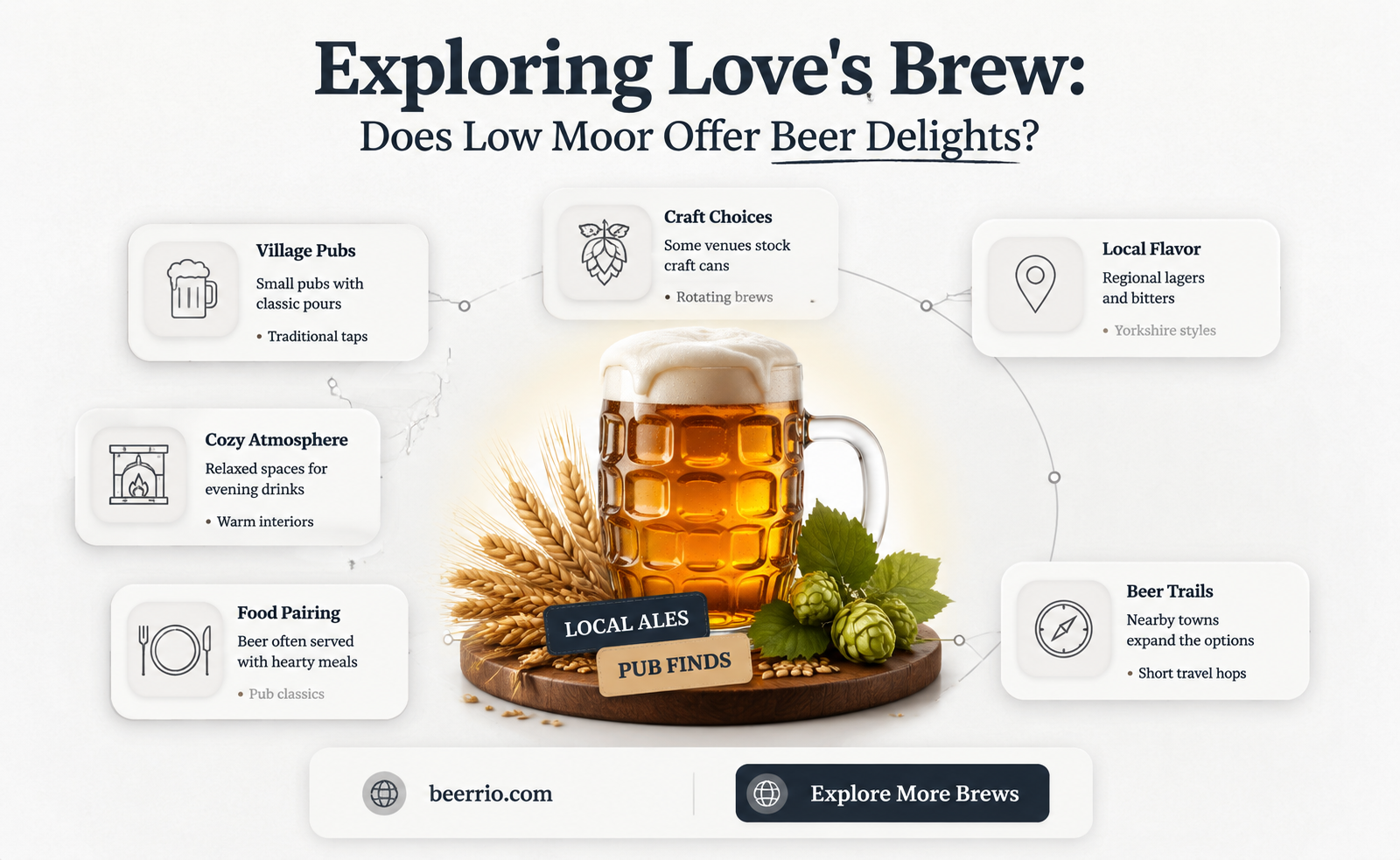 does loves in low moor sell beer