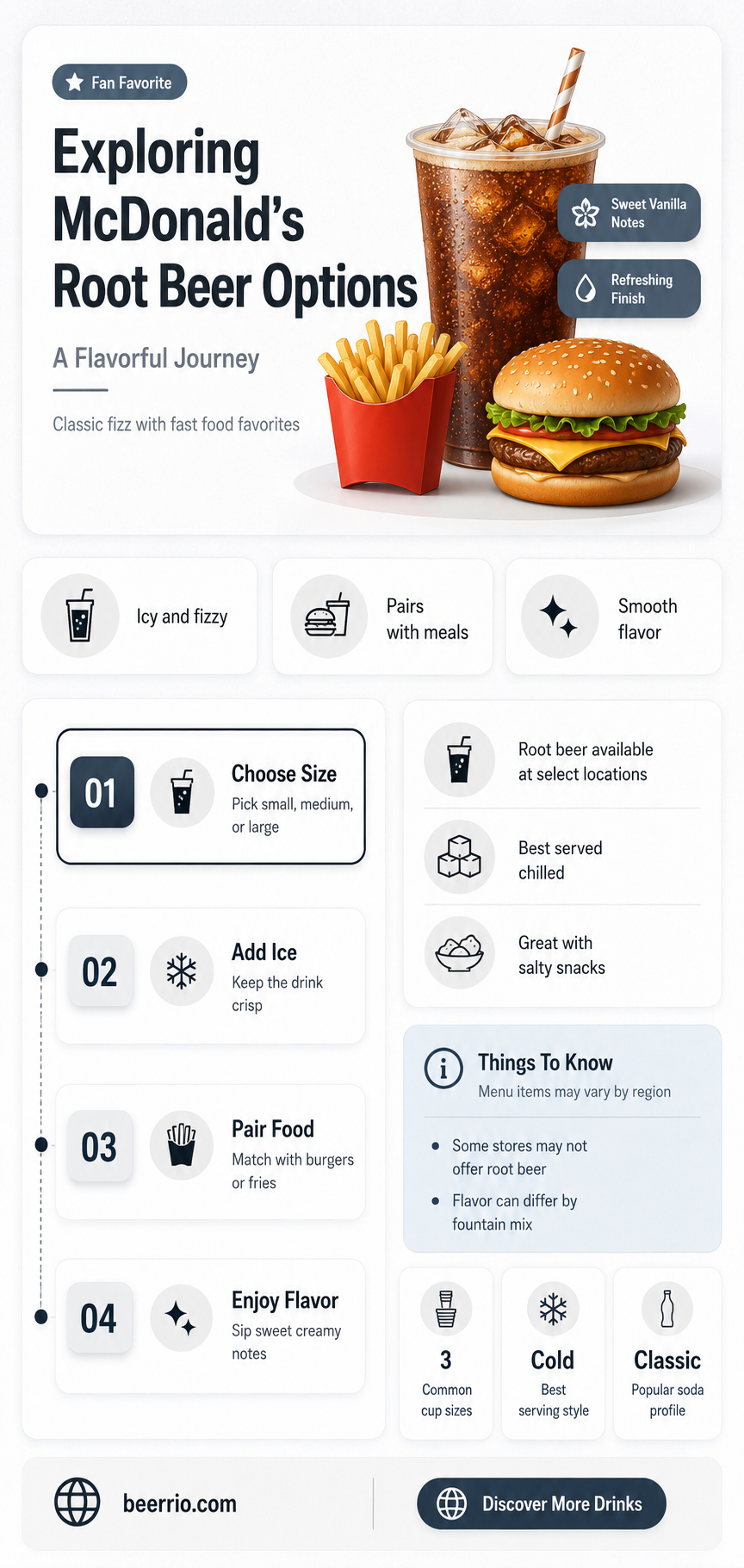 what root beer does mcdonald