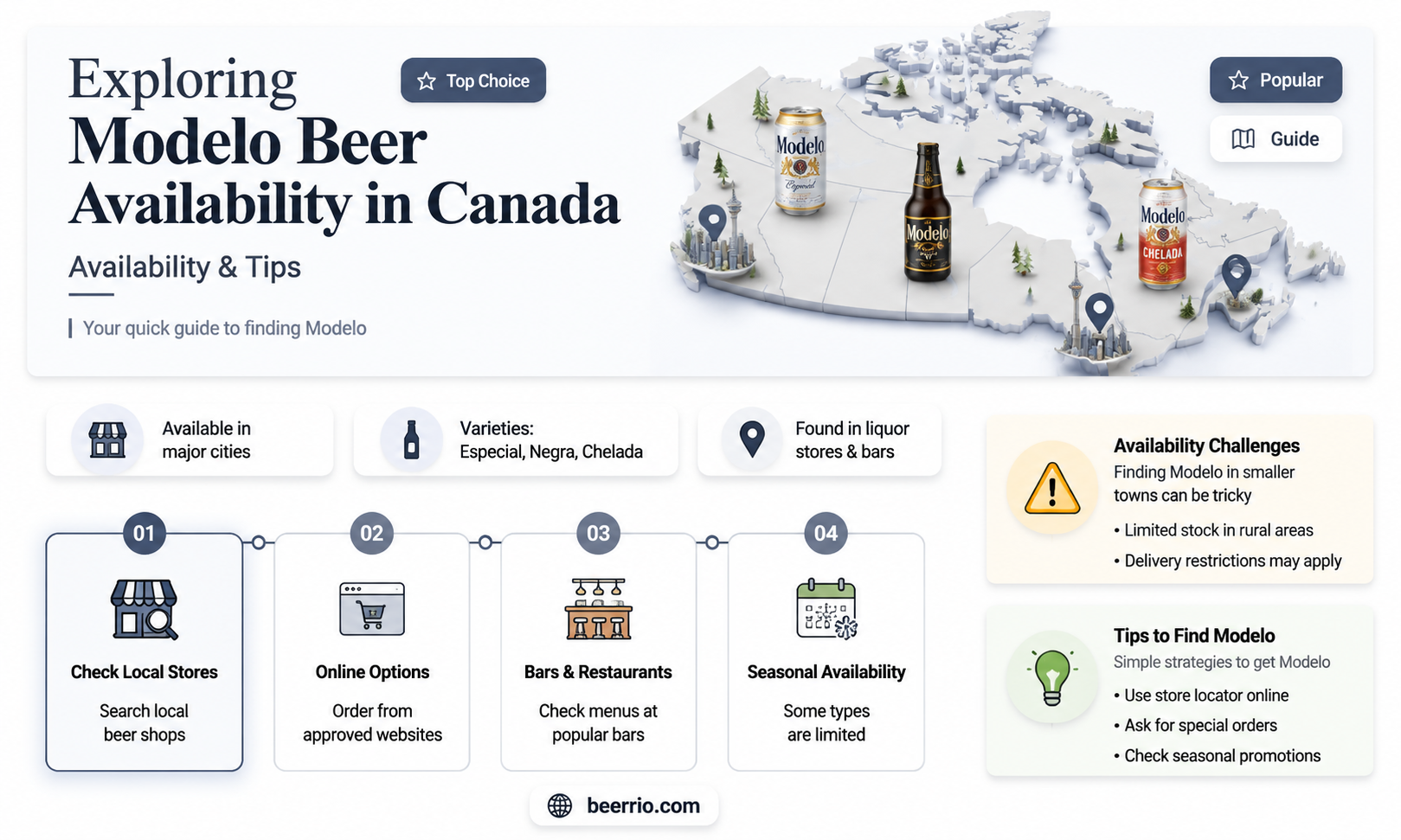 can you buy modelo beer in canada