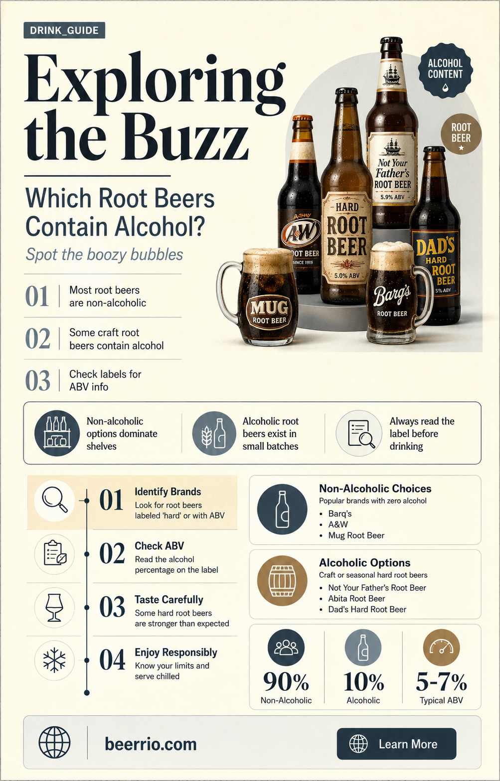 what root beer has alcohol