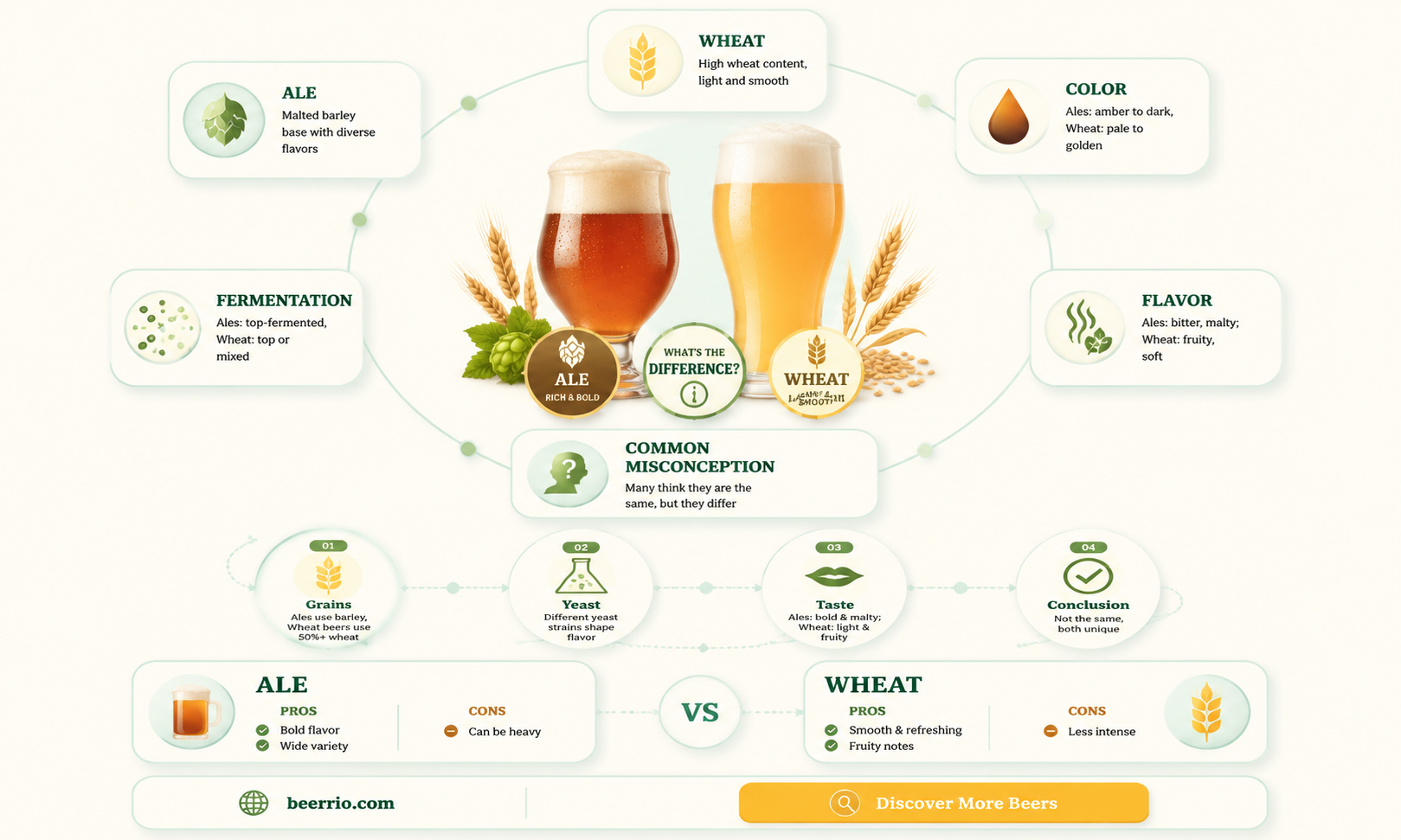 are ales wheat beers