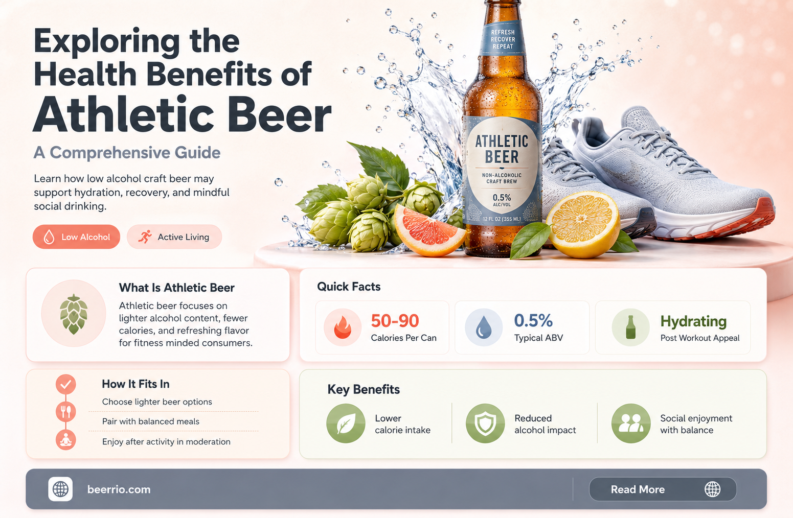 is athletic beer healthy