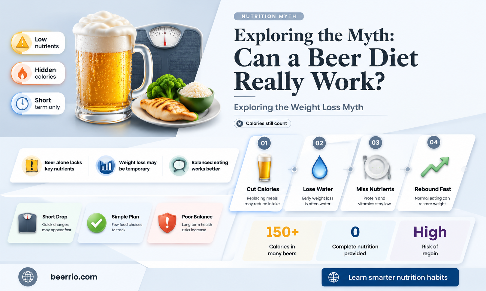 does a beer diet work